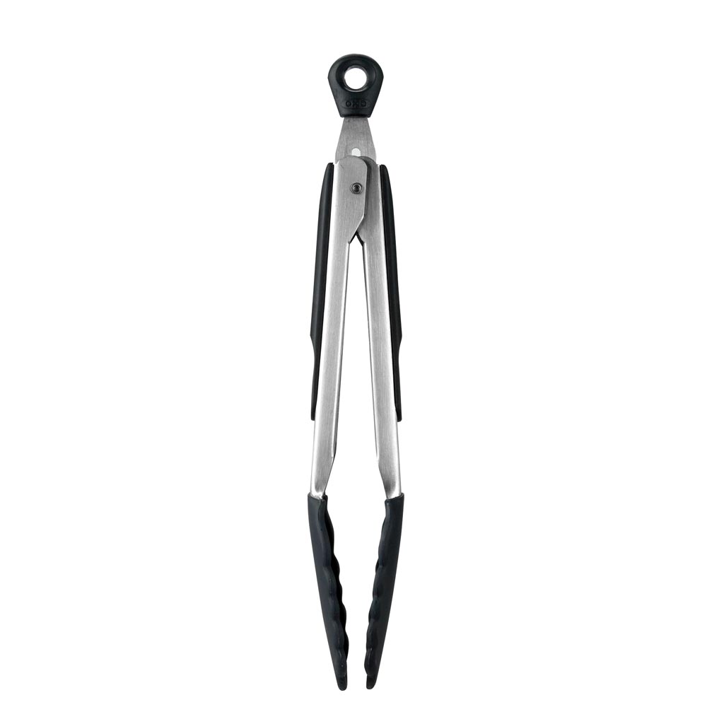 9″ Tongs With Silicone Heads