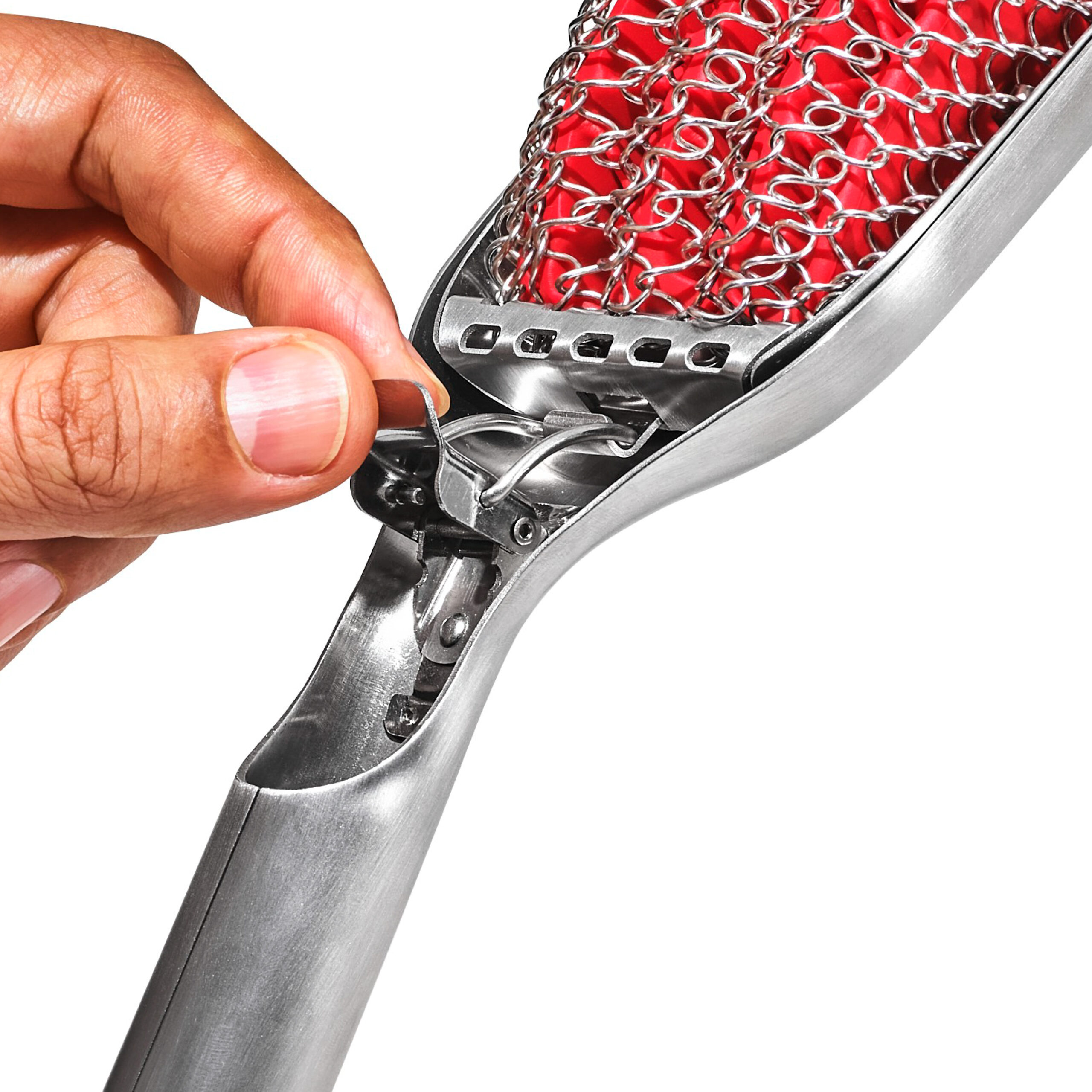 Bristle-Free Coiled Grill Brush