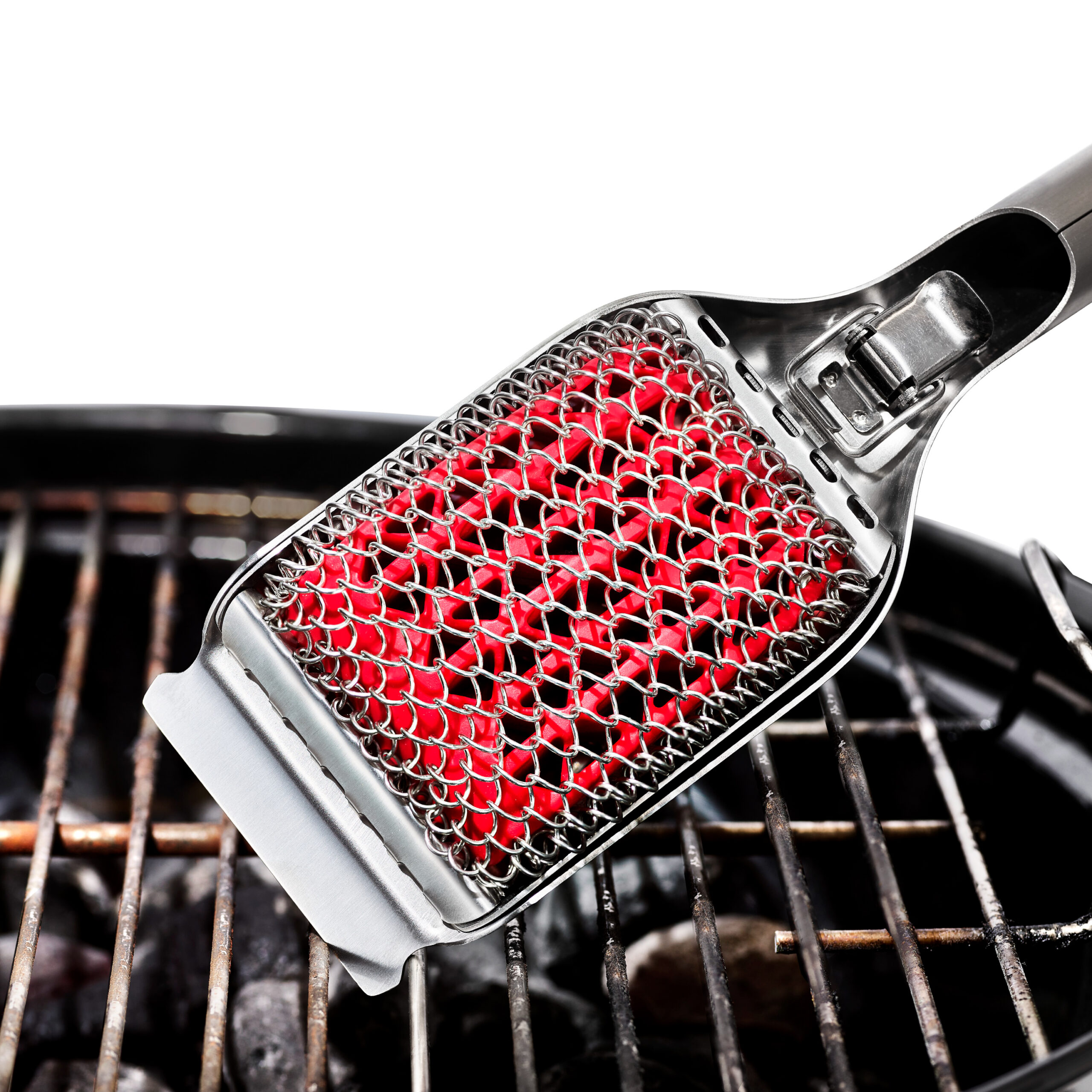 Bristle-Free Coiled Grill Brush