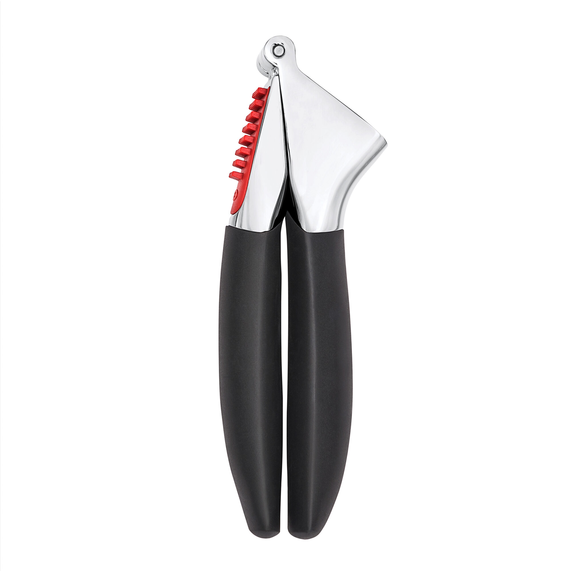 Garlic Press with Built-In Cleaner