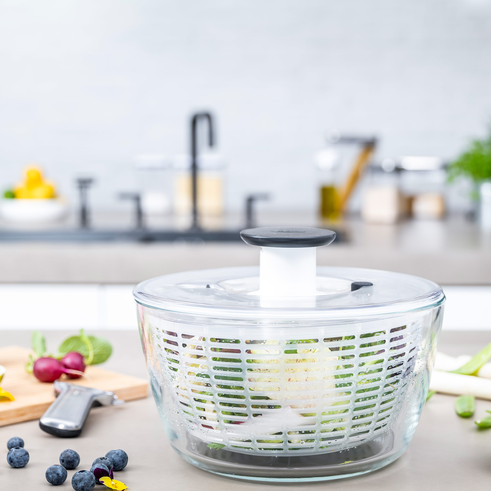 OXO Good Grips Glass Salad Spinner