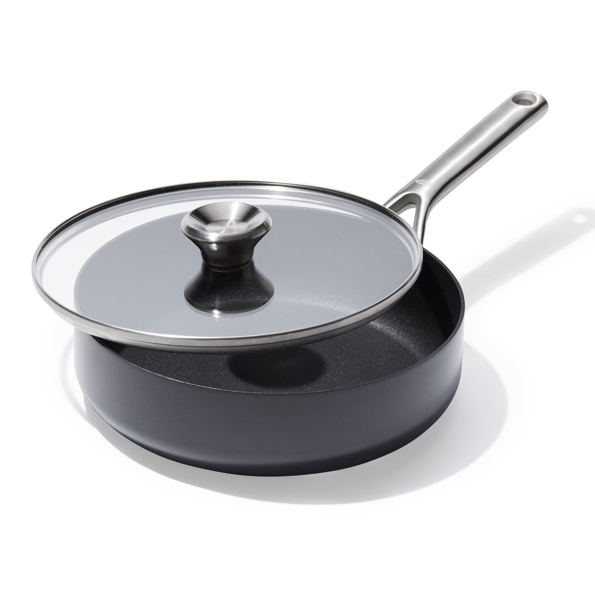 Ceramic Professional Non‑stick 24 cm Sauté Pan with Lid