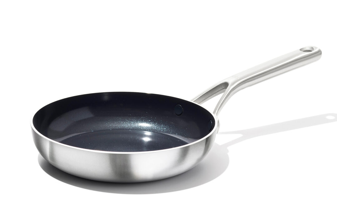 Tri‑Ply Stainless Steel Mira 20 cm Frying Pan – Ceramic Non-stick