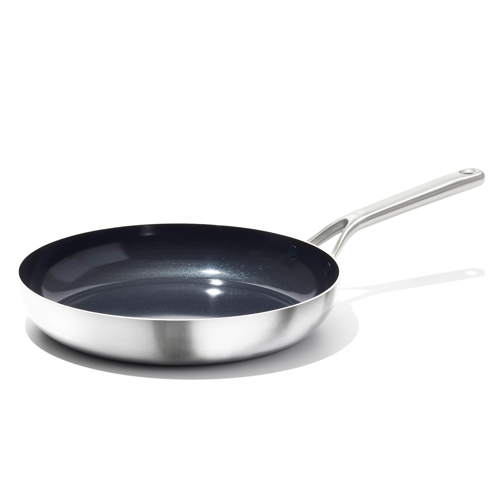Tri‑Ply Stainless Steel Mira 30 cm Frying Pan – Ceramic Non-stick
