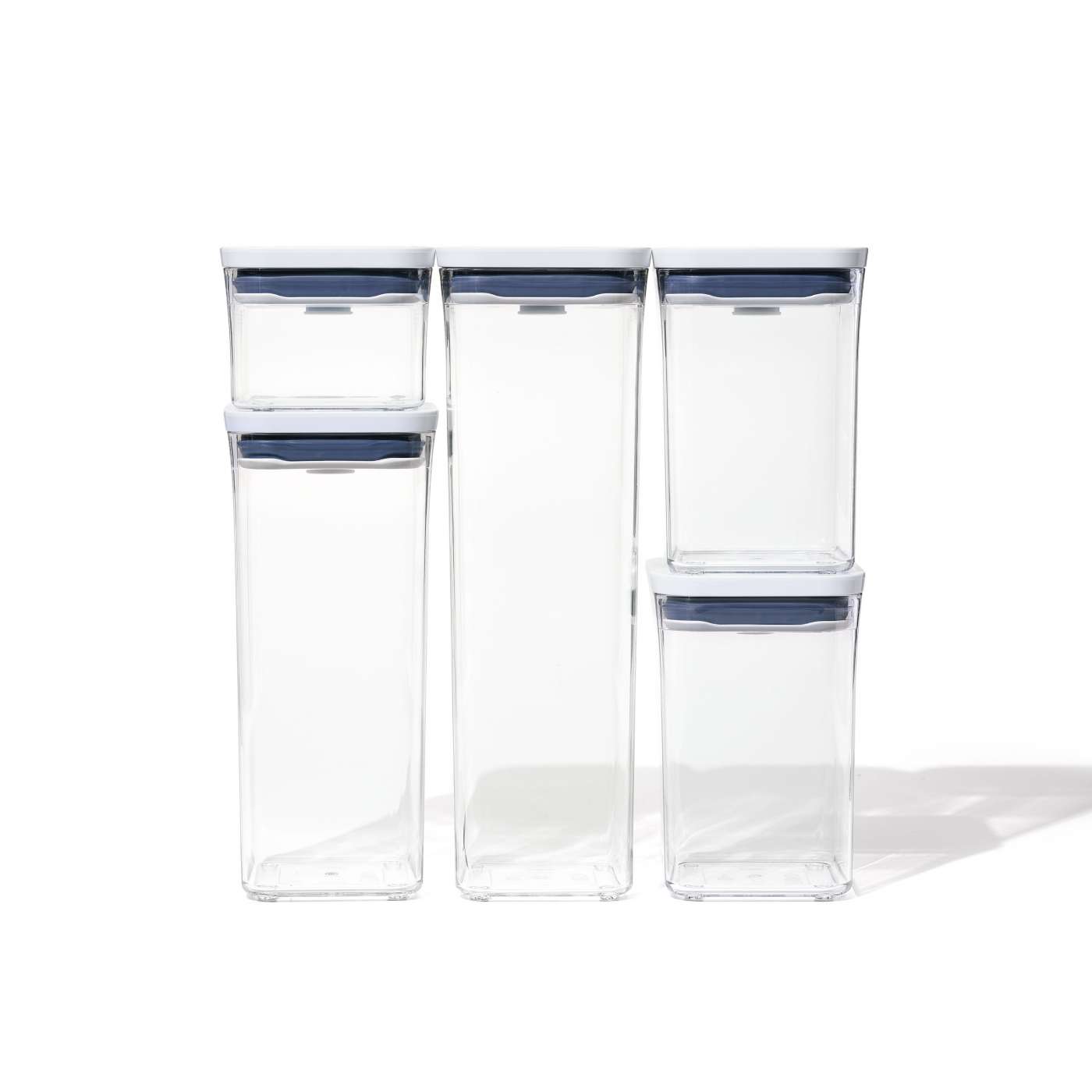 OXO Good Grips POP Container (Three-Piece Rectangle Set with Scoop)