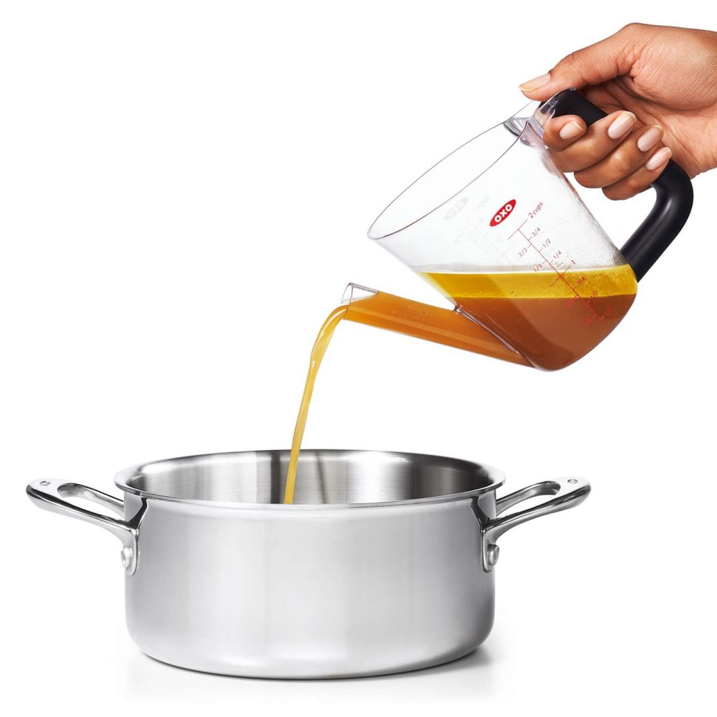 1L Gravy Fat Separator With Bottom Release Strainer 4-Cup Grease Separator  Cup