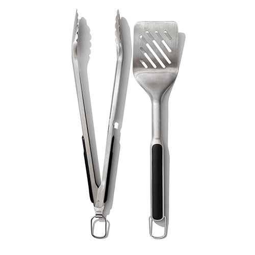 Grilling Turner and Tongs Set