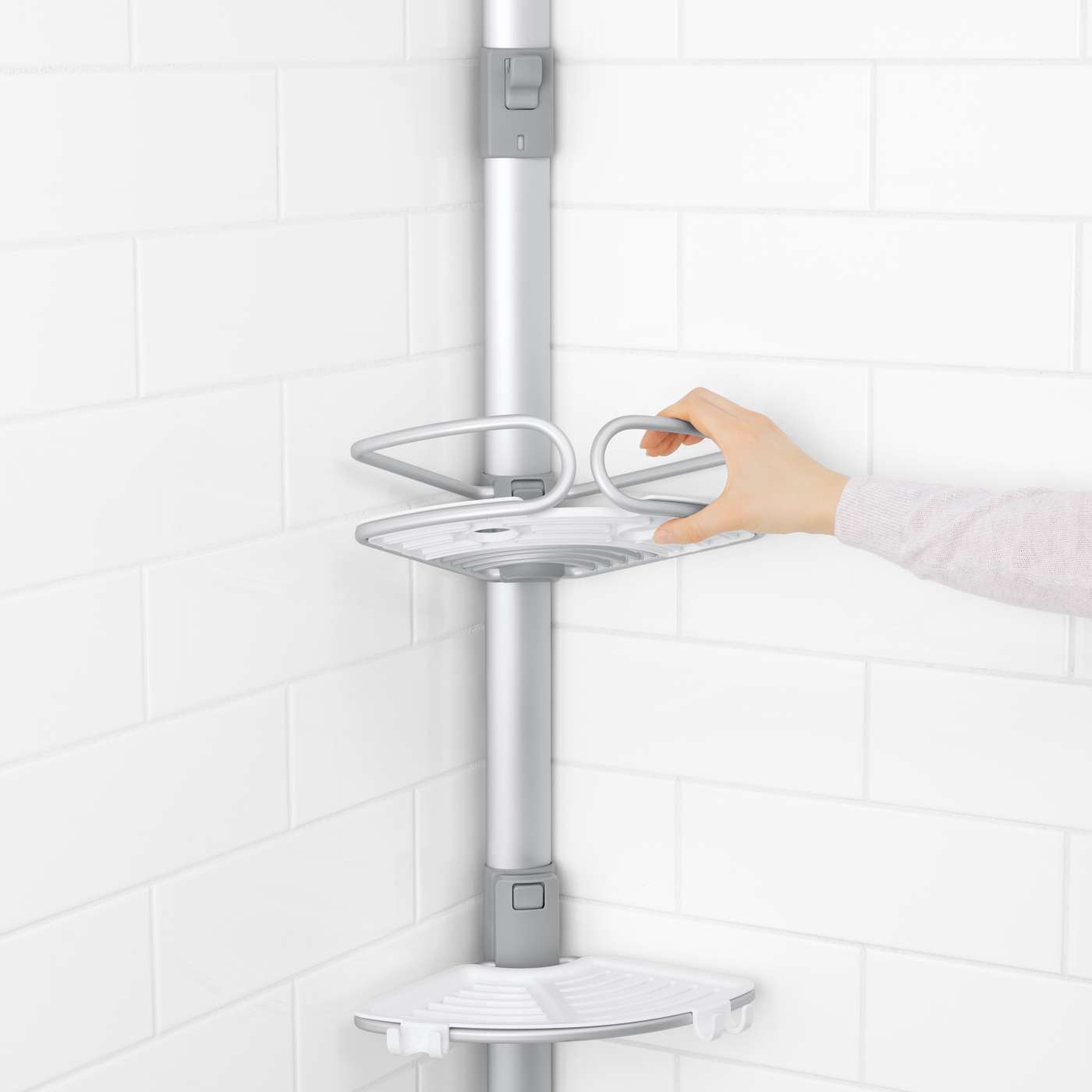 OXO Good Grips 2 Tier Aluminum Shower Caddy