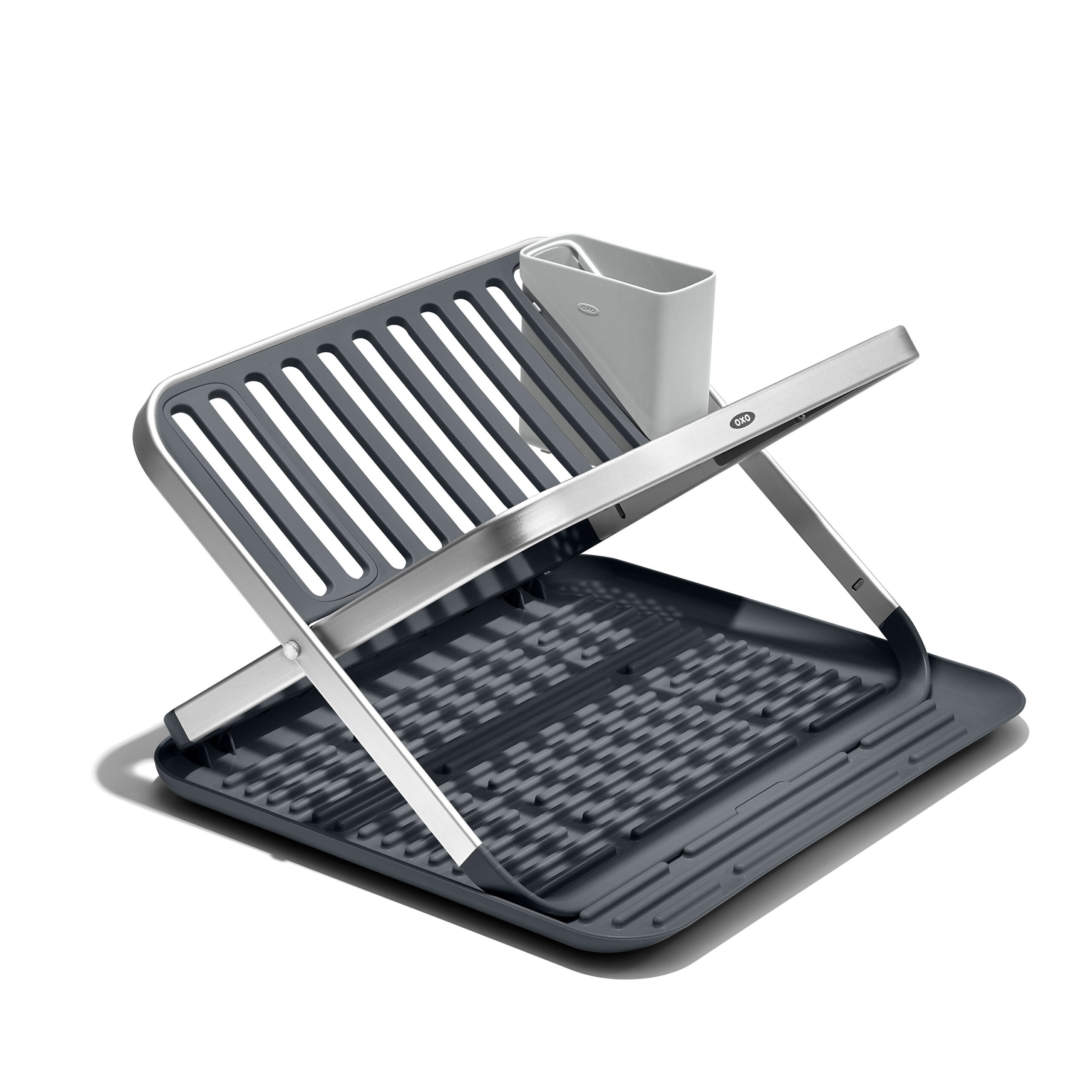 Aluminum Fold Flat Dish Rack