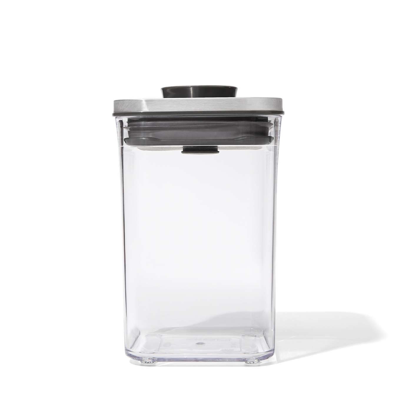 OXO GG POP CONTAINER - SMALL SQUARE SHORT 1.1 QT & GG POP CONTAINER -  RECTANGLE MEDIUM 2.7 QT